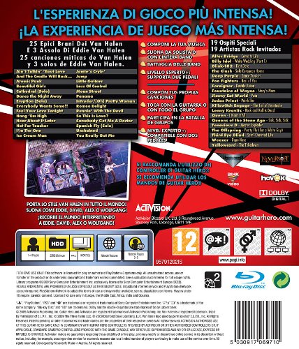 Guitar Hero Van Halen PS3 - PAL ESP - Nuevo Guitar Hero Van Halen PS3 - PAL ESP - Nuevo
